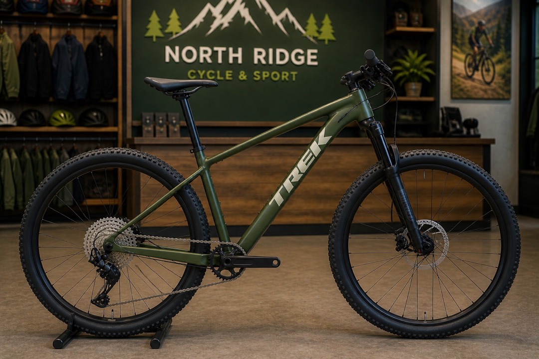 Trek RidgeLine 29 Trail Mountain Bike – Matte Olive