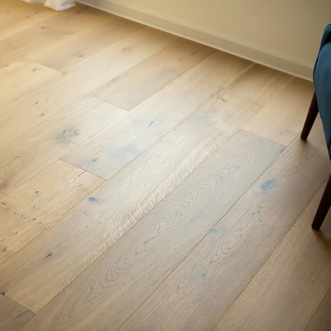 Monterey 9” European White Oak Flooring – Wire Brushed