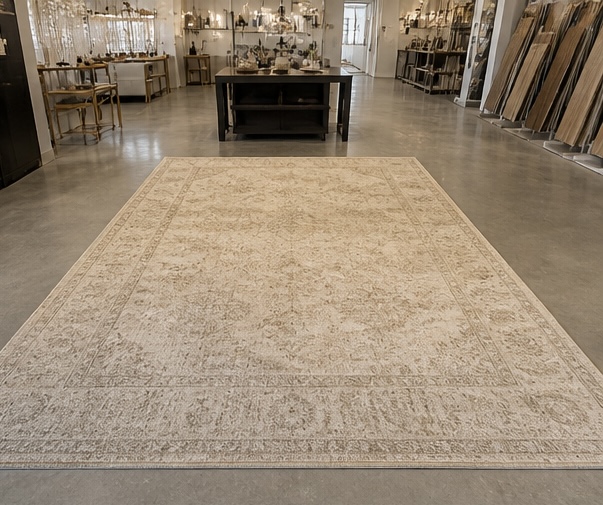 Sahara Hand-Knotted Wool Area Rug – 9’ x 12’