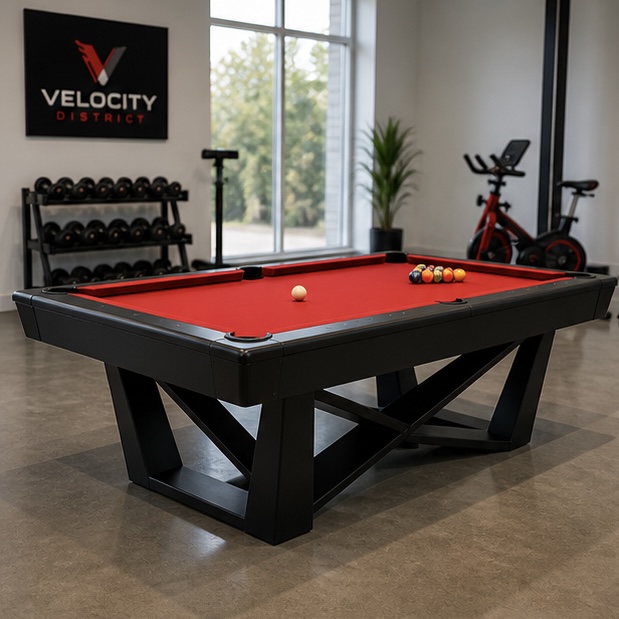Velocity 7’ Modern Billiards Table