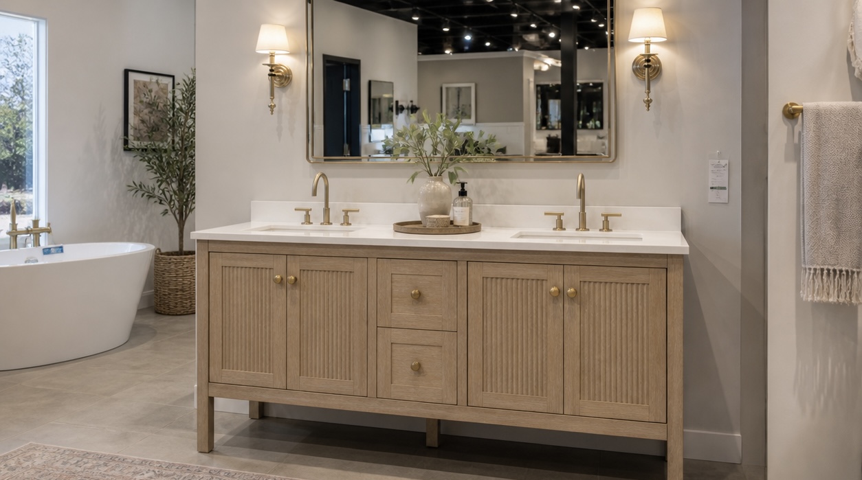 Summit 60” Double Bathroom Vanity