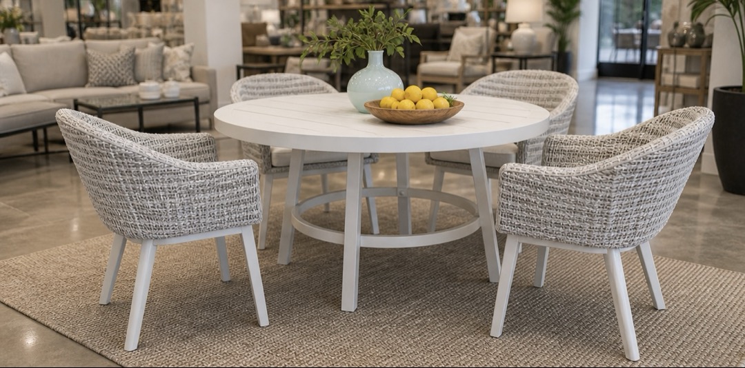 Seabrook 5-Piece Outdoor Coastal Dining Set